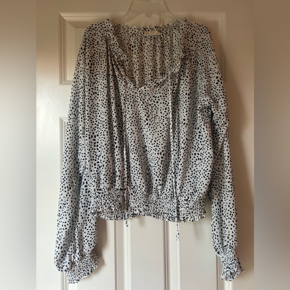 Altar’d  State Polka Dot Women's blouse